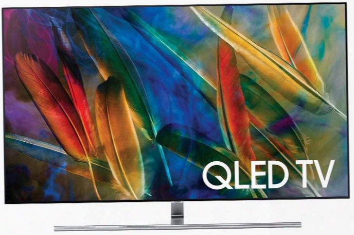 Qn75q7camfxza 75" Class Q7c Qled 4k Flat Tv With Quanfum Dots 4k Ultra Hd Resolution 240 Motion Rate And Smart Hub In