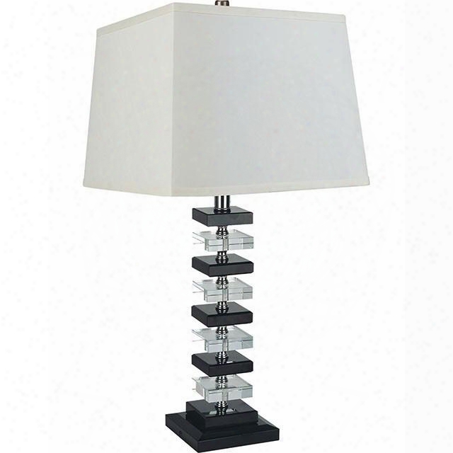 Tess L731133iv-2pk 10.5"h Table Lamp In The Opinion Of Contemporary Polished Base Height: 10.5&qut; Crystal In