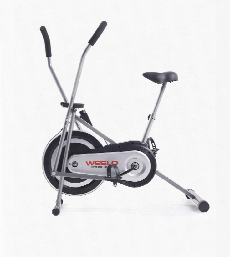 Wlex61215 Cross Cycle With Inertia Enhanced Flywheel Adjustable Resistance Integrated Tablet/smart Phone Ledge And Lcd