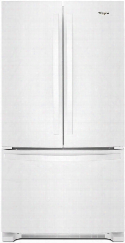 Wrf535swhw French Door Refrigerator With 25.2 Cu. Ft. Capacity Interior Water Dispenser Led Lighting In