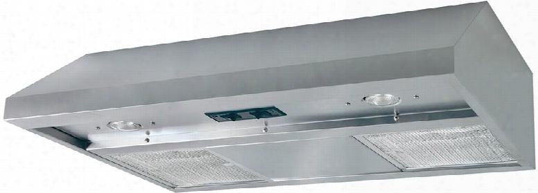 Apdq36 36" Under Cabinet Range Hood With 270 Cfm Lighting In Stainless