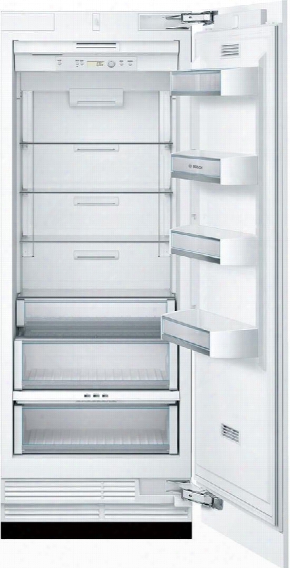 B30ir800sp 30" All Refrigerator With 17.2 Cu. Ft. Capacity Optiflex Hinge Reversible Door Hinges Humidity Controlled Drawers Sabbath Mode Economy Mode