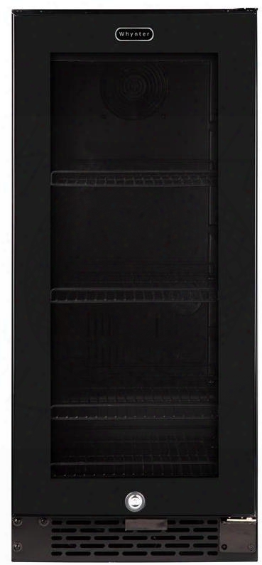 Bbr-801bg A Beverage Refrigerator With 12 Oz. 80 Standard Can Capacity Sleek Black Cabinet And Interior Interior Led Lighting Freestanding Installation 4