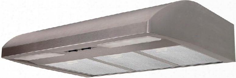 Eb36ss 36" Under Cabinet Range Hood With 250 Cfm Lighting Energy Star In Stainless