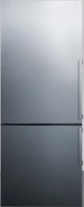 Ffbf286sslhd 28" Energy Star Bottom Freezer Refrigerator With 16.8 Cu. Ft. Capacity Led Lightign Digital Temperature Control 2 Crispers And Open Door Aarm