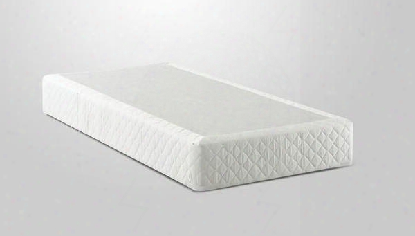 Found9txlfound 9" Twin Extra Long Mattress Foundation With Fully Assembled Polyester Velour Knit Cover And Heavy Duty