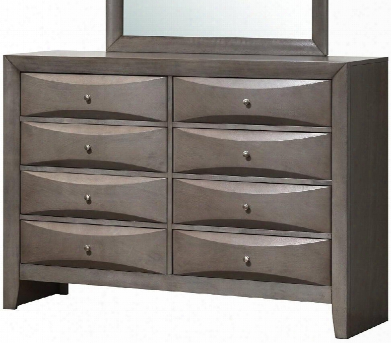 G1505d Dresser With Dovetailed Drawer Beveled Edge And Simple Pulls In