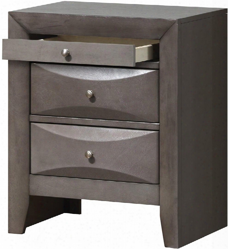 G1505n 28" Nightstand With Dovetailed Drawer Simple Pulls Distressed Detailing In