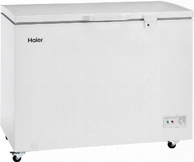 Hfc9204acw 44" Chest Freezer With 9.2 Cu. Ft. Capacity Up To 325 Lbs Storage Led Lighting Led Lighting And Security  Lock In