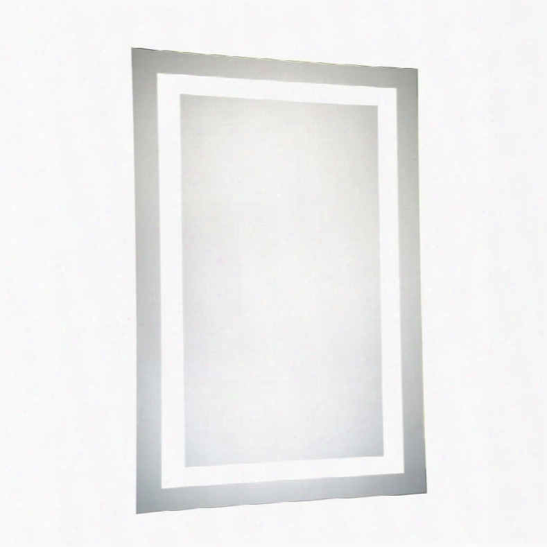 Mre-6004 Led Electric Mirror Rectangle W24h40 Dimmable