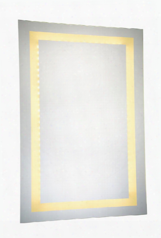 Mre-6014 Led Electric Mirror Rectangle W24h40 Dimmable