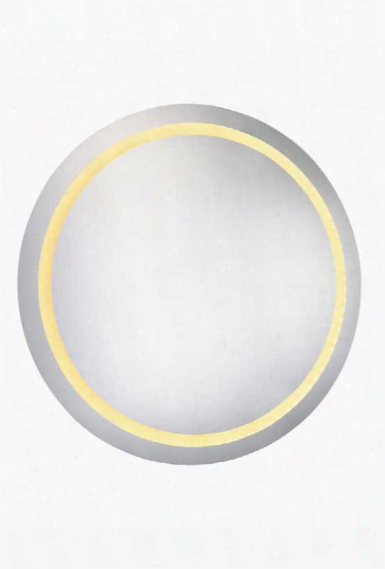 Mre-6017 Led Electric Mirror Round D42 Dimmable