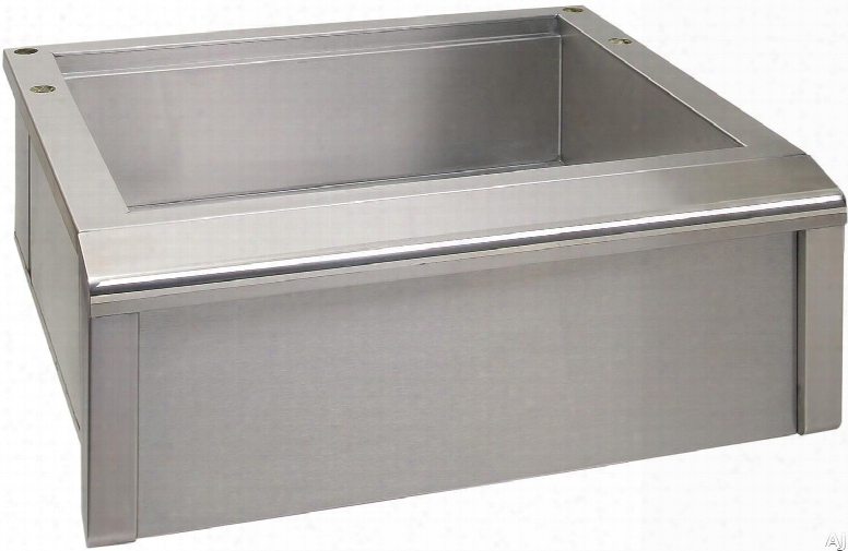 Alfresco Agbc30 30 Inch Stainless Steel Main Sink System With Cutting Board, Drain And Optional Accessory Modules