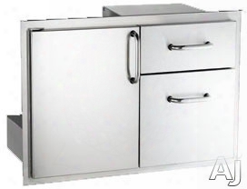 American Outdoor Grill 1830ssdd 18 Inch X 30 Inch Door With Double Drawer