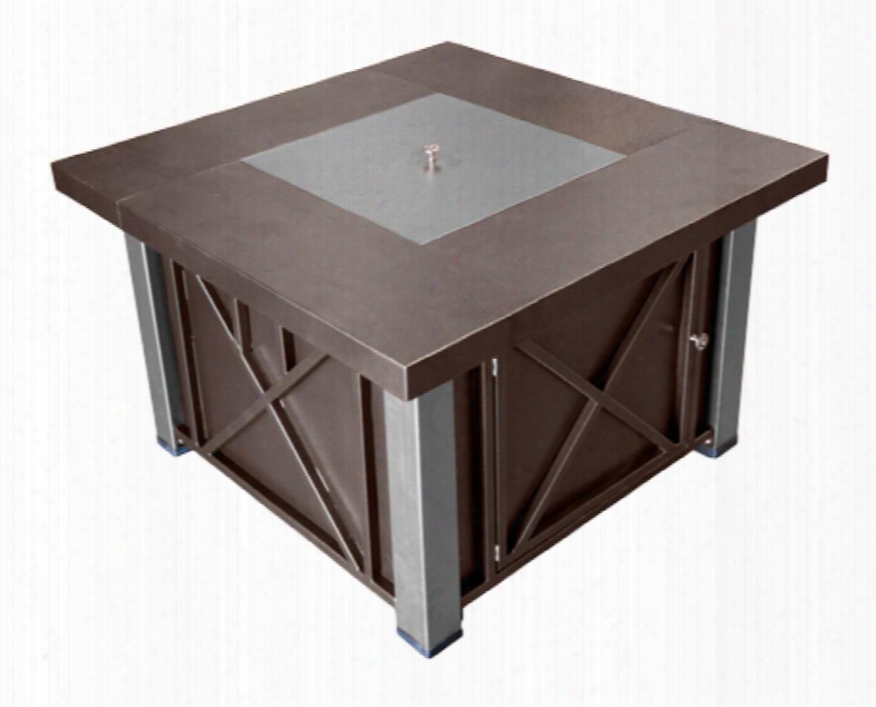 Az Patio Gsf-dghss Decorative Brozne And Stainless Steel Firepit
