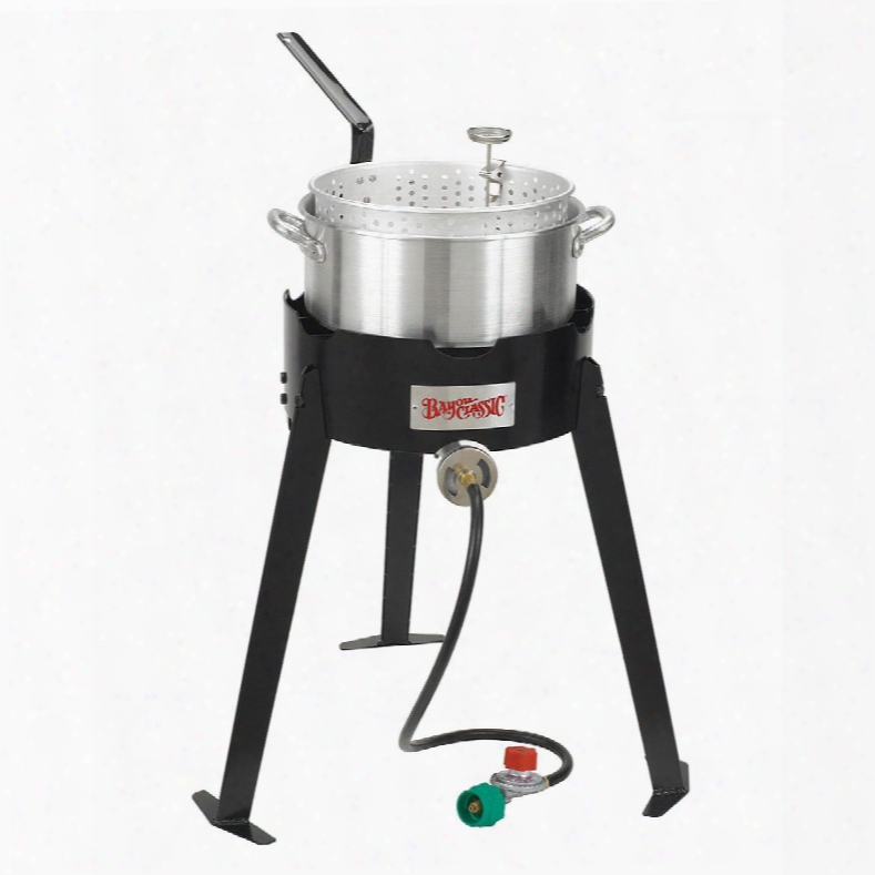 Bayou Classic 2212 22 Inch Aluminum Outdoor Fish Cooker Set