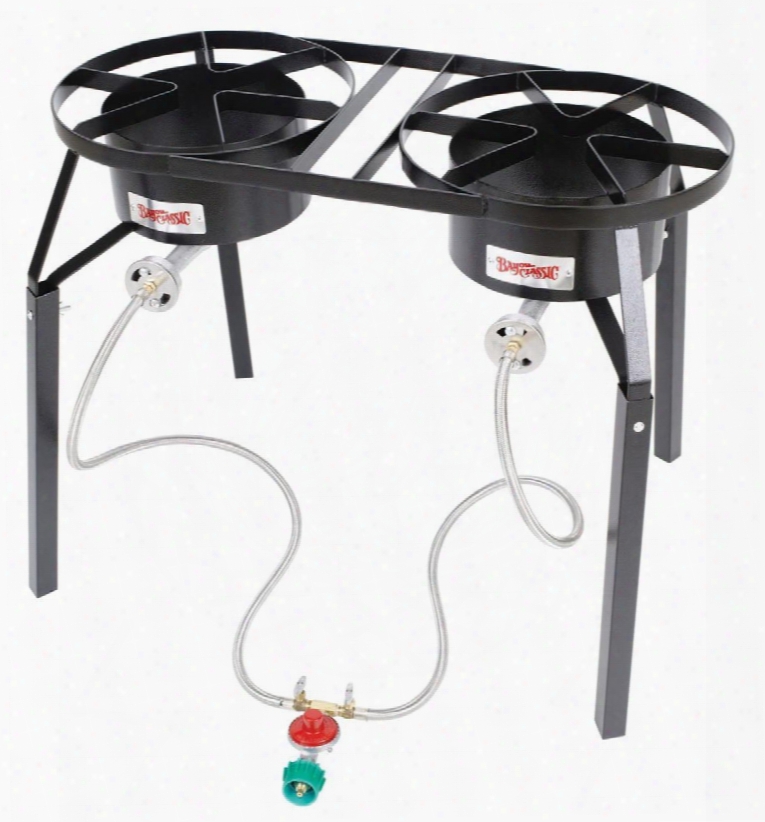 Bayou Classic Db250 Double Burner Outdoor Gas Cooker