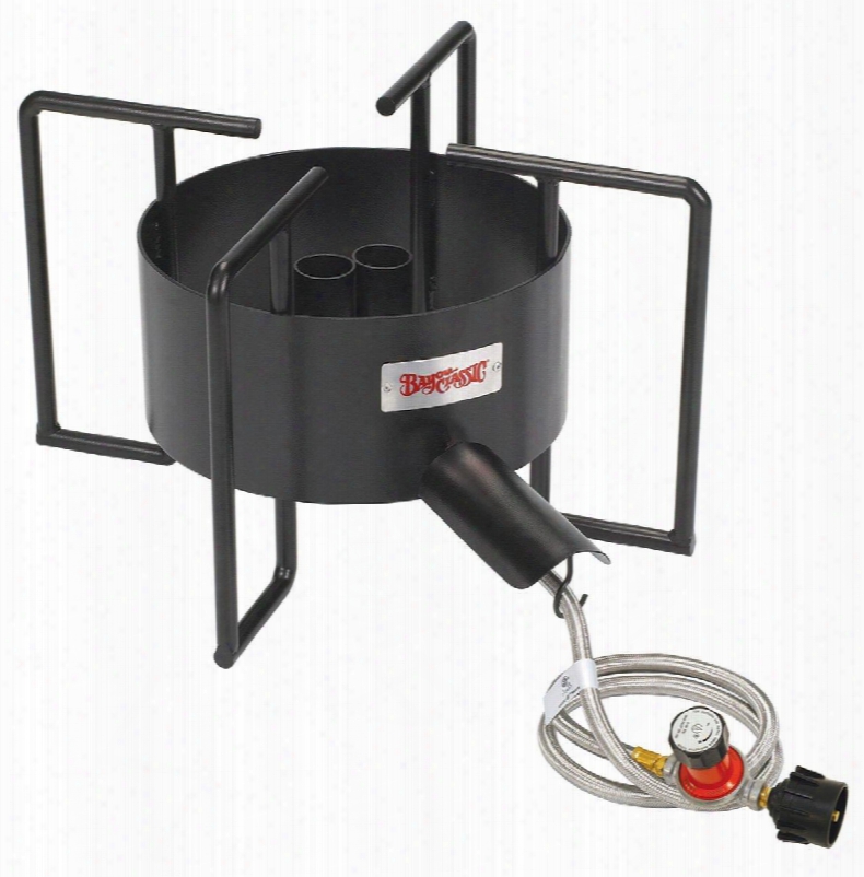 Bayou Classic Sp40 22-inch Double Jet Cooker With Hose Guard