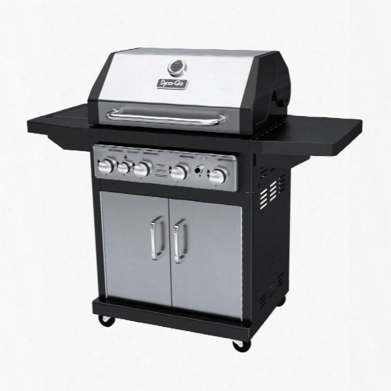 Dyna-glo Dga480ssp-d 4 Burner Stainless Lp Gas Grill