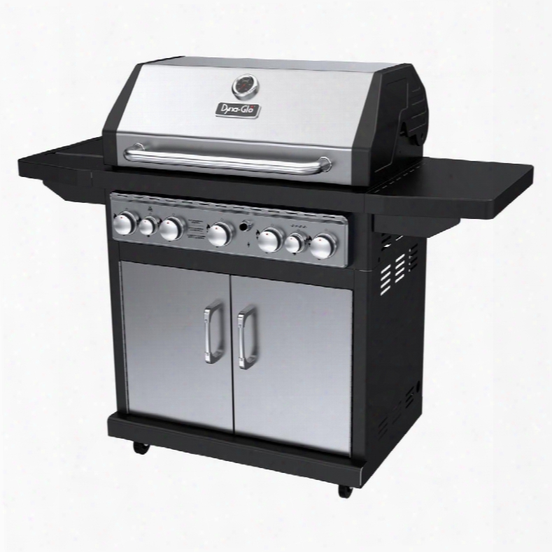 Dyna-glo Dga550ssp-d 5 Burner Stainless Lp Gas Grill