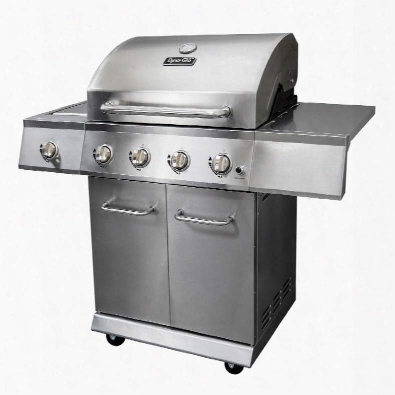 Dyna-glo Dge486ssp-d 4 Burner Stainless Lp Gas Grill
