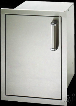 Fire Magic Flush Mounted Doors 53820s 14 Inch Flush Mounted Single Door With Dual Drawers