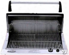 Fire Magj C Legacy Collection 31s1s1a 24 Inch Deluxe Classic Countertop Gas Grill With 368 Sq. In. Cooking Area, 42,000 Total Btu, Stainless Steel Burners And Warming Rack