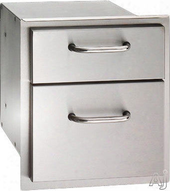 Fire Magiic Select Doors 33802 14 Inch Double Drawer