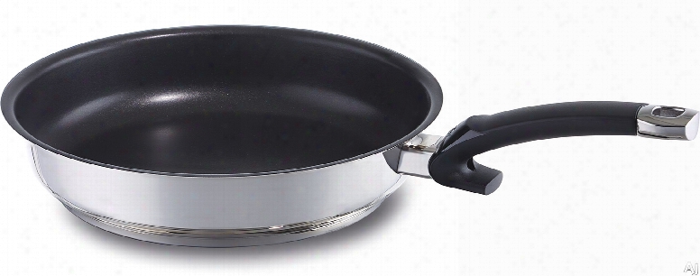 Fissler 13810228100 11 Inch Protect Steelux Premium Fry Pan With Cookstar␞ Stove Base, Novogrill␞ Surface, Non-stick, Stay-cool Handle, Oven Safe And Dishwasher Safe