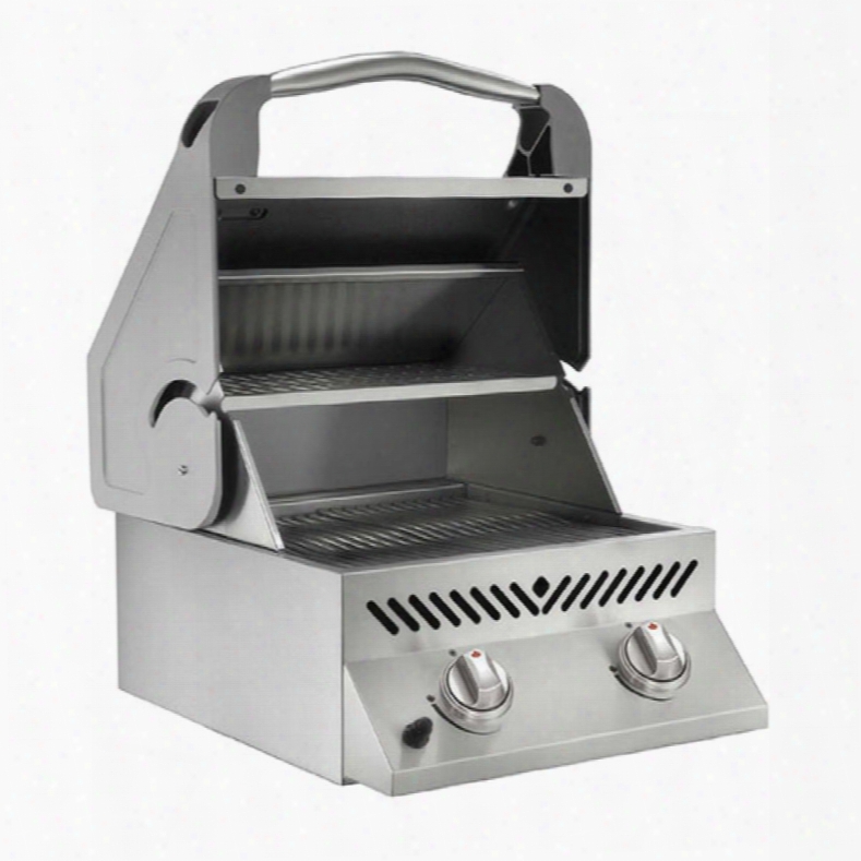 Napoleon Bisz300nft Built-in Fat Top Sizzle Zone Natural Gas Grill Head