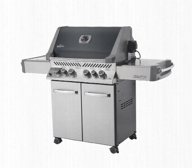 Napoleon P500rsibpch-1 Prestige 500 With Infrared Side And Rear Burners Propane Gas Grill