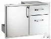 American Outdoor Grill 1830SSDD 18 Inch x 30 Inch Door with Double Drawer