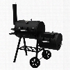 Dyna-Glo Signature Series DGSS730CBO-D Barrel Charcoal Grill & Side Firebox