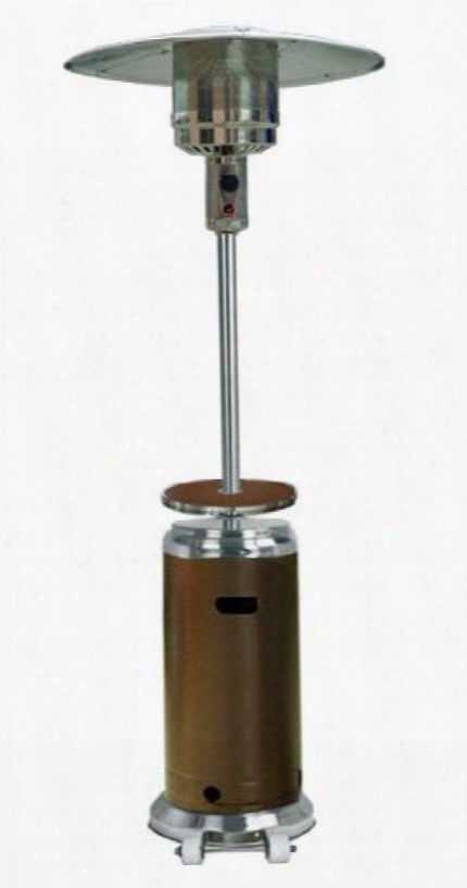 Primeglo Hlds01-sshgt 41,000 Btu Propane Two Tone Patio Heater And Table