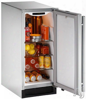 U-line Outdoor Series 2115rsod 15 Inch Outdoor Undercounteer Refrigerator With 3.0 Cu. Ft. Capacity,  3 Glsss Shelves, Standard Door Lock, Automatic Defrost And Energy Star Qualified