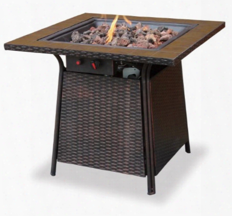 Uniflame Gad1001b Propane Outdoor Fireplace