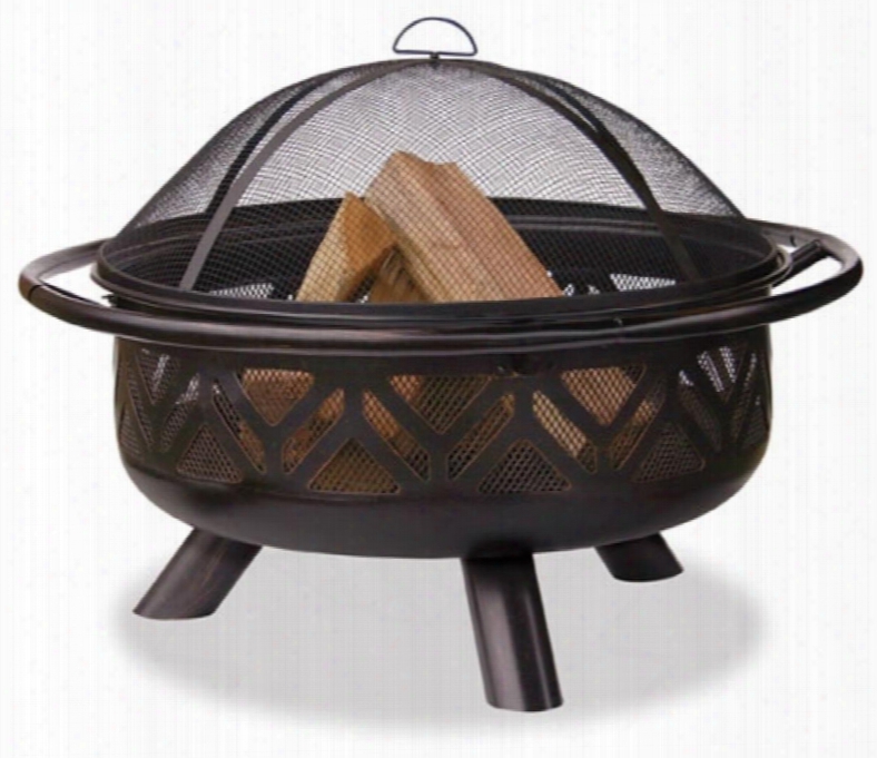 Uniflame Wad1009sp Outdoor Wood Burnign Fire Pit