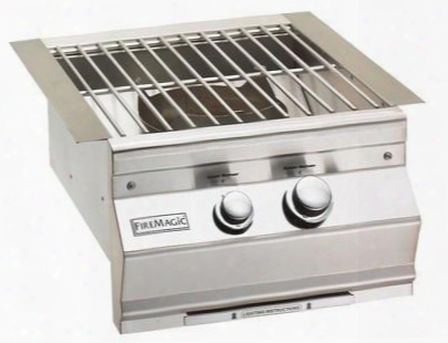 19s0b0p0 Aurora 19" Power Burner With Stainless Steel Consfruction Up To 60 000 Btus Liquid Propane In Stianless