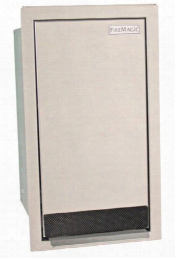 53825-t Flush-mounted Series Trash Container: Stainless