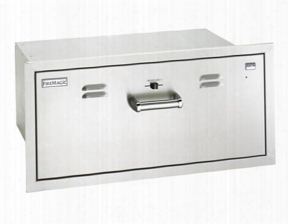 53830-sw Flush-mounted Series Electric Warming Drawer: Stainless