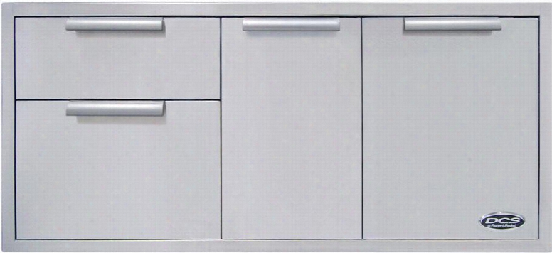 Adr148 Dcs 70969 48 Built In Stainless Steel Storage