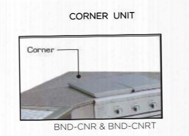 Bnd-cnr Bend Corner Bracket Support For Use With Separately Sold Bnd-cnrt Corner Solid