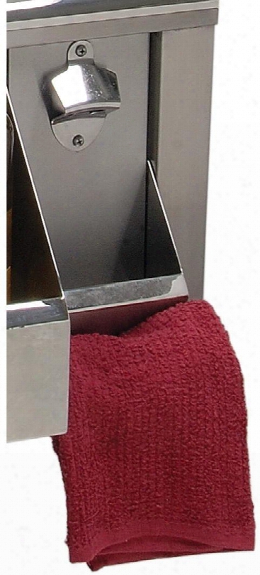 Bo Bottle Opener With Cap Catcher And Towel