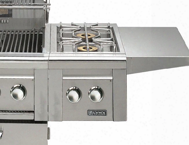 Lcb1-2-ng Professional Grill Series 15 000 Btu Natural Gas Single Side-burner For Cart Mounted Application: Stainless Steel (image Shown Is Not