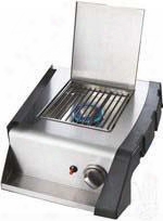 N370-0397-1 Side Burner With 13 000 Btu Quick Connect (l.p.) Hoses Included Contoured Condiment Tray And Tool Hooks: Natural