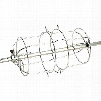3615E Turkey Holder for Rotisserie Kit with 304 Stainless Steel Construction 2 Holders and 3/4" Hub in Stainless