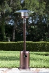 60485 Commercial Patio Heater with Reliable Piezo Igniter and Safety Auto Shut Off Tilt Valve in Hammer Tone Bronze