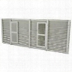 AGK01SB Exterior Architectural Aluminum Grill: Custom Colored Baked