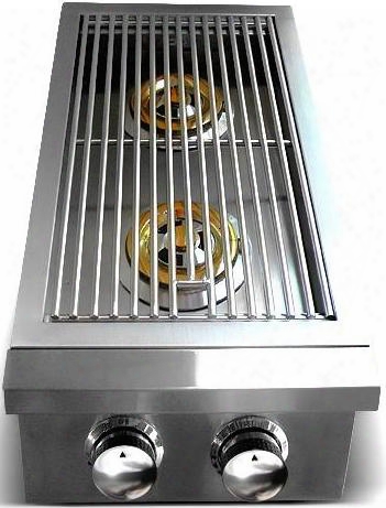 Rjcssblp Slide-in Double Side Burner For Premier Series Grills Liquid