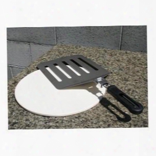 Sosp54 Pizza Stone & Spatula For Sole Wood-fired Pizza & Smoker Double